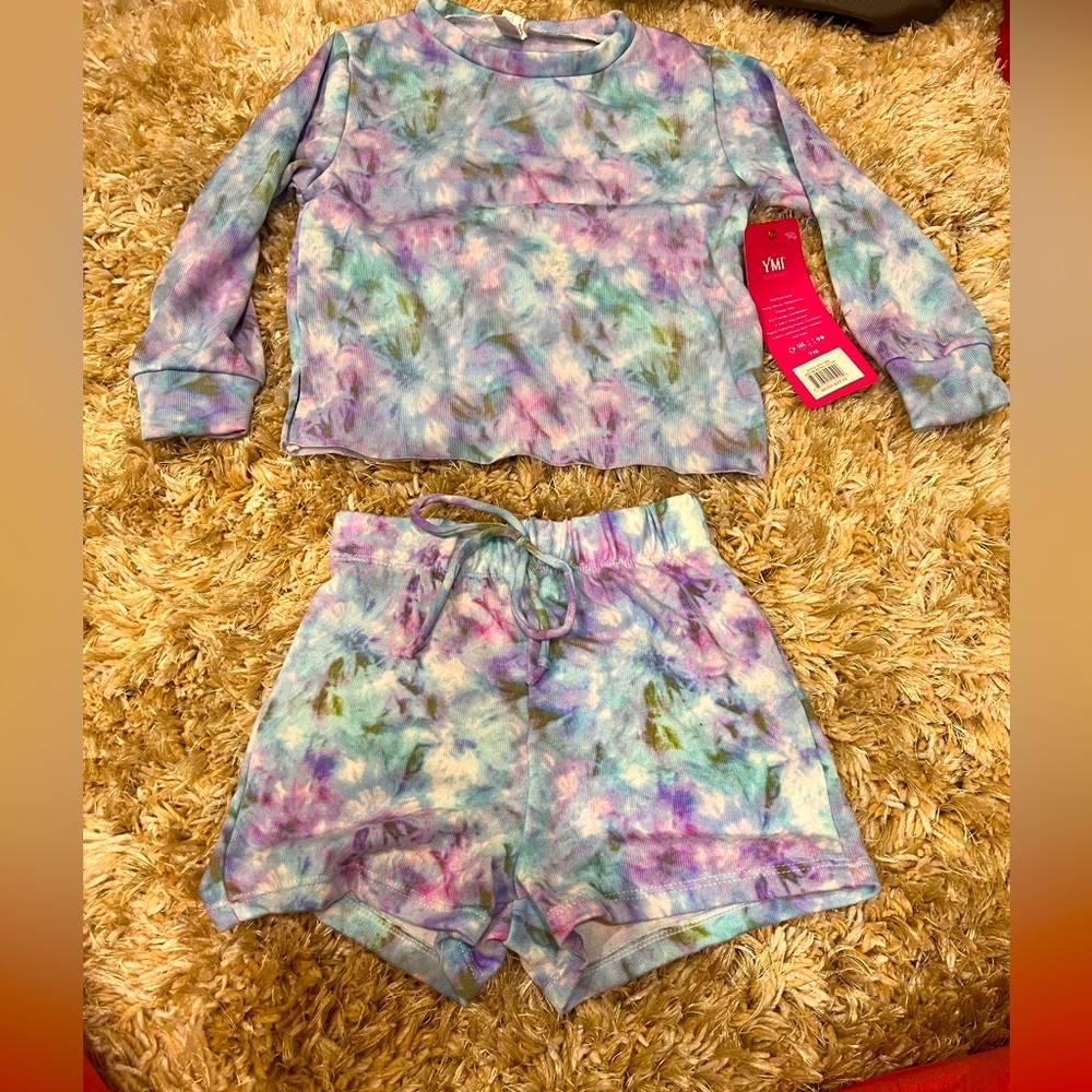 Brand new YMI two piece lounge set Tie Dye